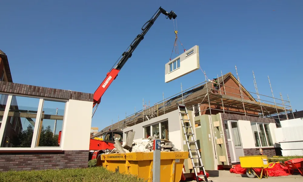 Renoveren door inpakken